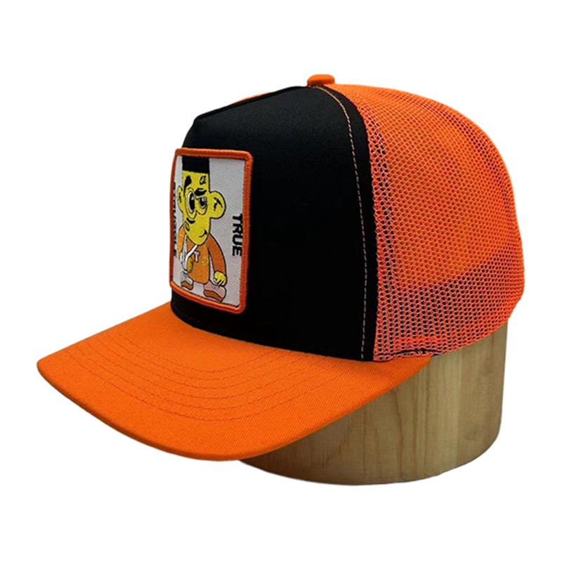 5 paneelia patch baseball mesh hattu