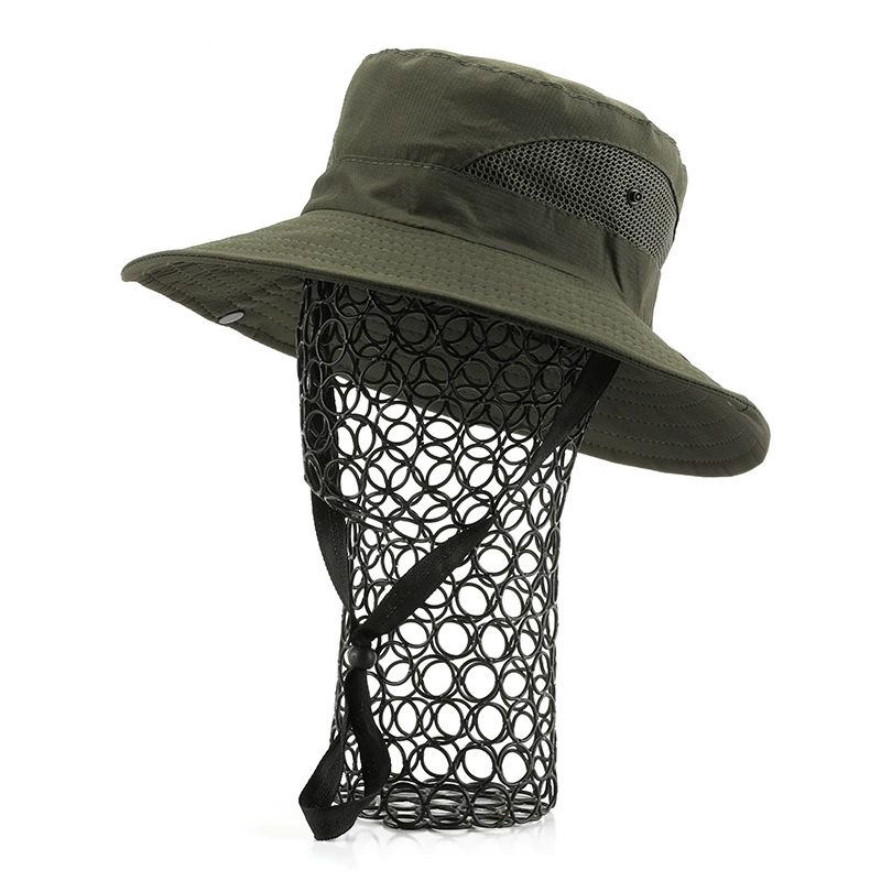 Nylon -ämpäri -hatut