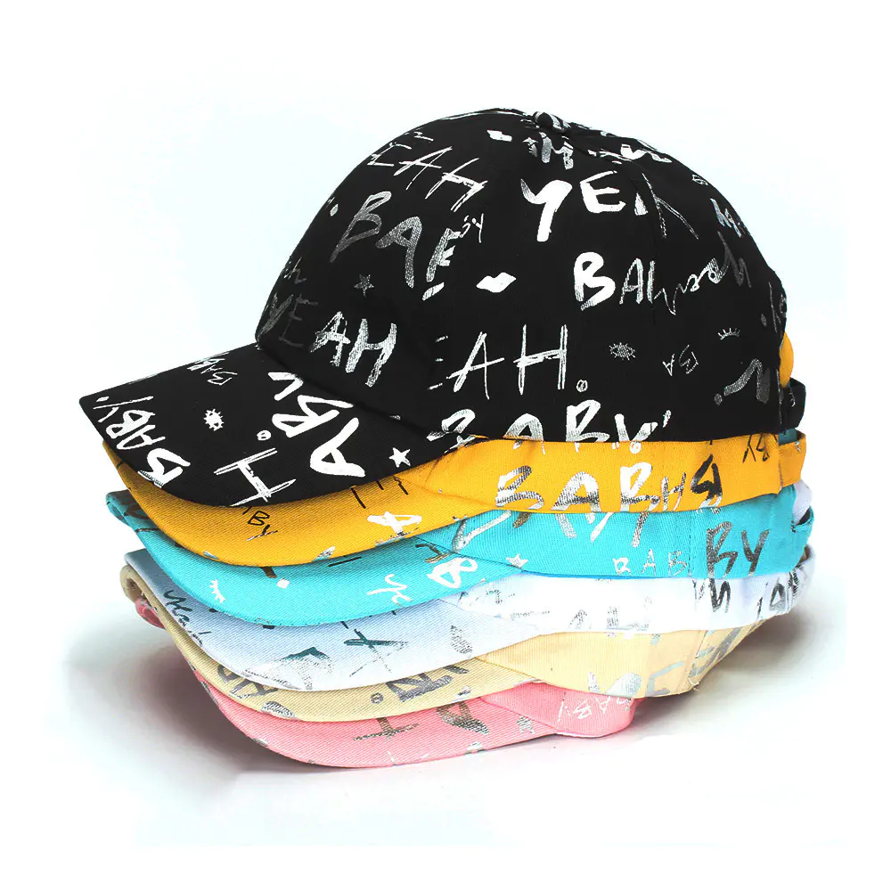 Painettu baseball -lippit